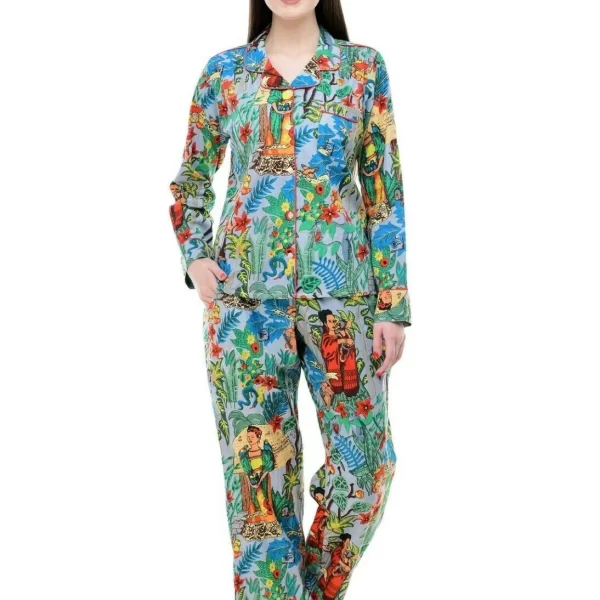 Pehnawa Women’s Printed Night Suit | Stylish Co-ord Set